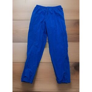 Reebok Vintage Nylon Wind Track Athletic Gym Jogging Pants XL Y2K  Blue